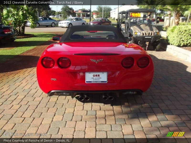 Torch Red / Ebony 2012 Chevrolet Corvette Convertible