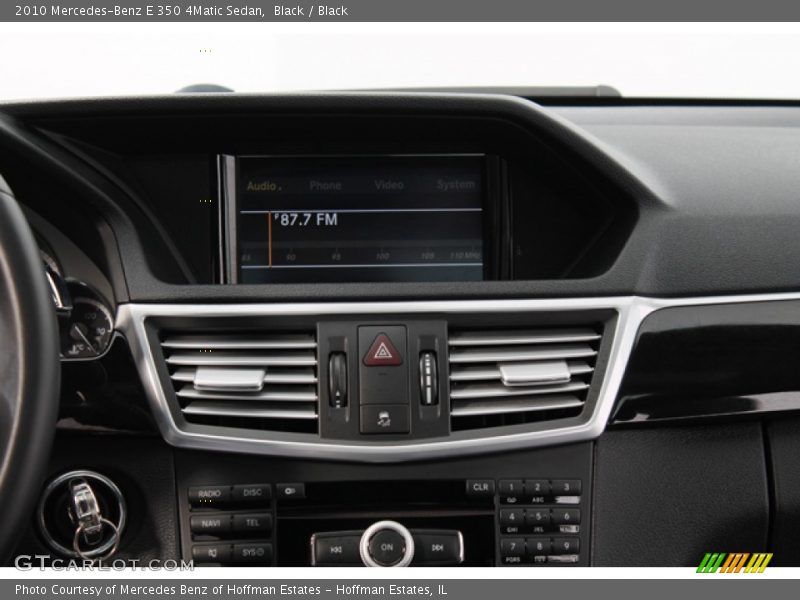 Black / Black 2010 Mercedes-Benz E 350 4Matic Sedan