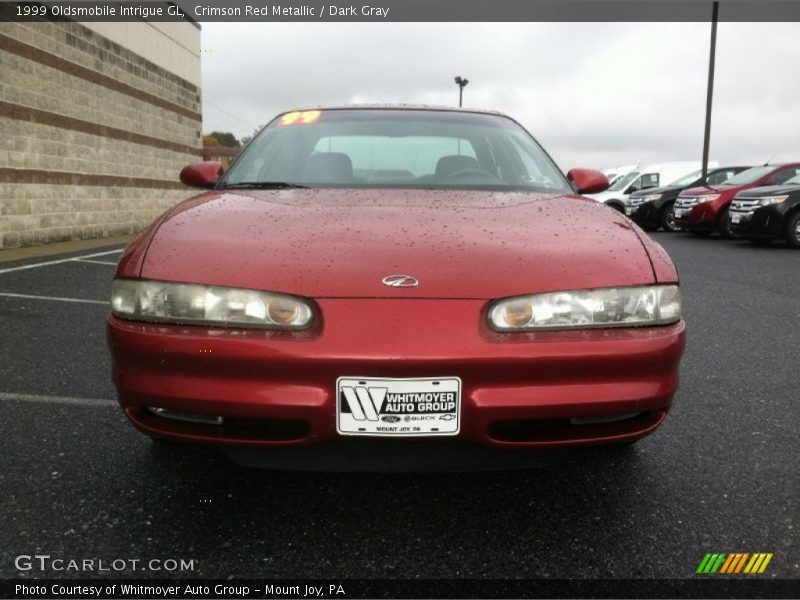 Crimson Red Metallic / Dark Gray 1999 Oldsmobile Intrigue GL