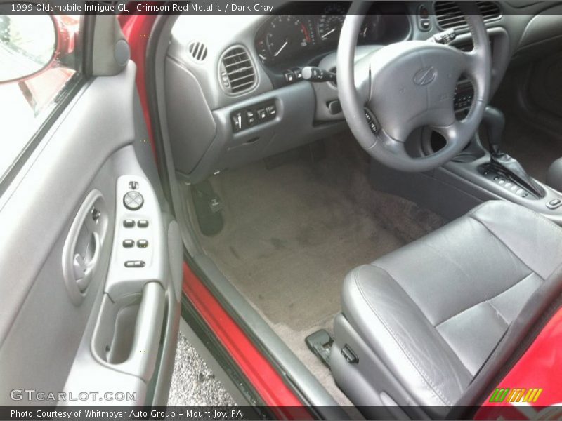 Crimson Red Metallic / Dark Gray 1999 Oldsmobile Intrigue GL