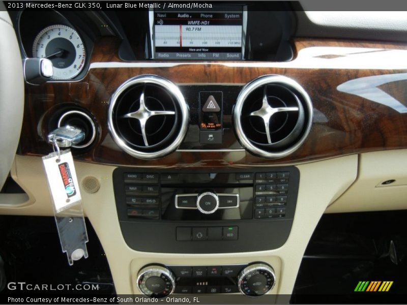 Lunar Blue Metallic / Almond/Mocha 2013 Mercedes-Benz GLK 350