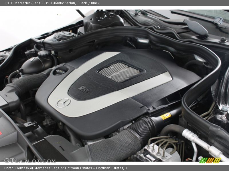 Black / Black 2010 Mercedes-Benz E 350 4Matic Sedan
