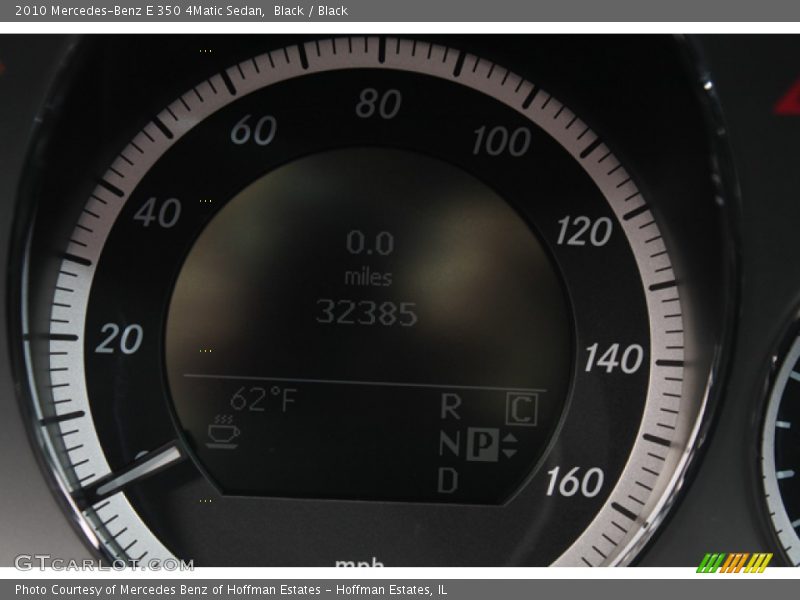 Black / Black 2010 Mercedes-Benz E 350 4Matic Sedan