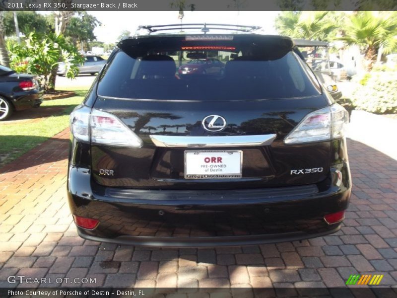 Stargazer Black / Black 2011 Lexus RX 350