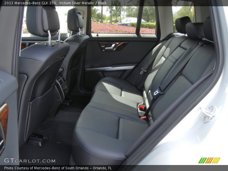 Iridium Silver Metallic / Black 2013 Mercedes-Benz GLK 350