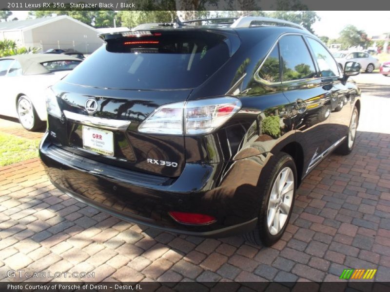 Stargazer Black / Black 2011 Lexus RX 350