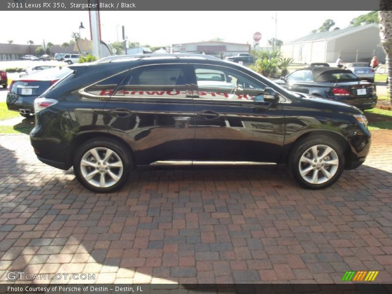 Stargazer Black / Black 2011 Lexus RX 350