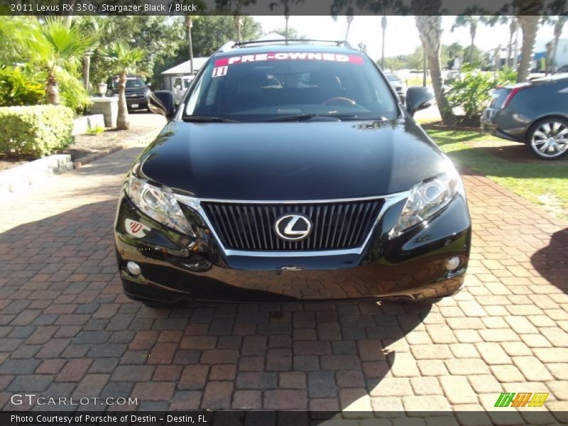 Stargazer Black / Black 2011 Lexus RX 350