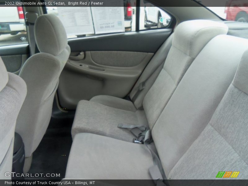 Bright Red / Pewter 2002 Oldsmobile Alero GL Sedan