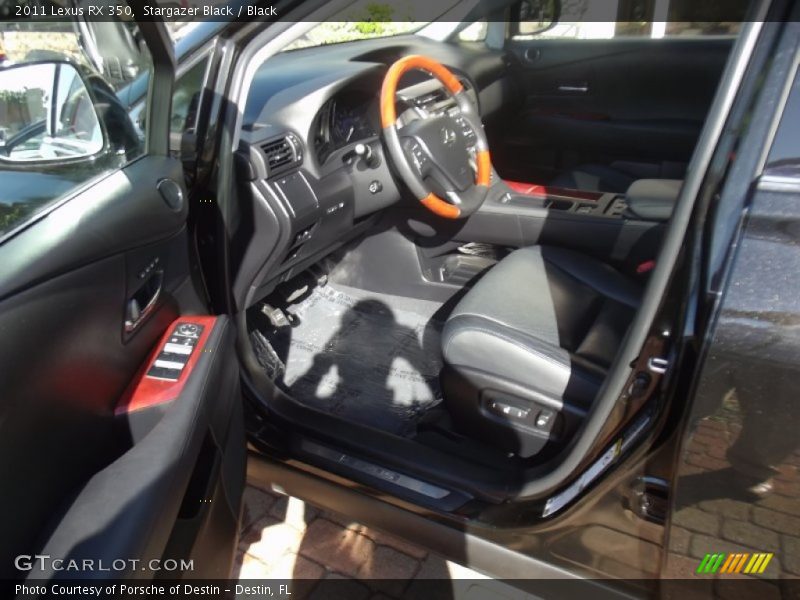 Stargazer Black / Black 2011 Lexus RX 350