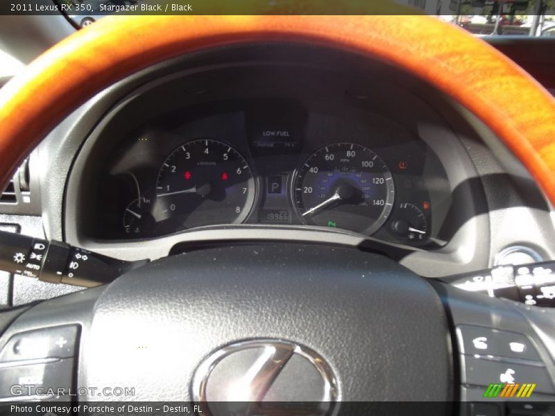 Stargazer Black / Black 2011 Lexus RX 350