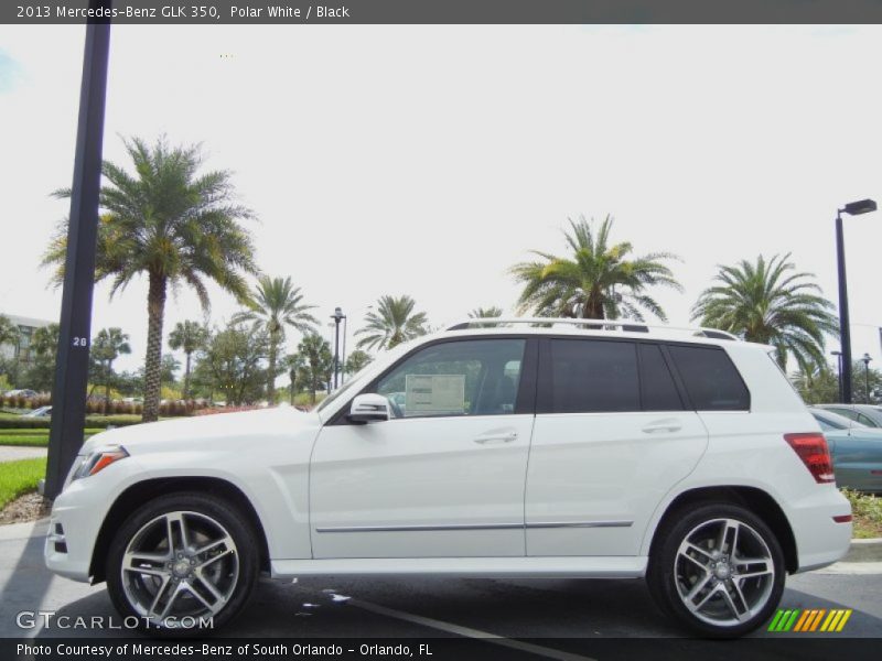 Polar White / Black 2013 Mercedes-Benz GLK 350