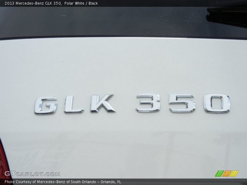 Polar White / Black 2013 Mercedes-Benz GLK 350