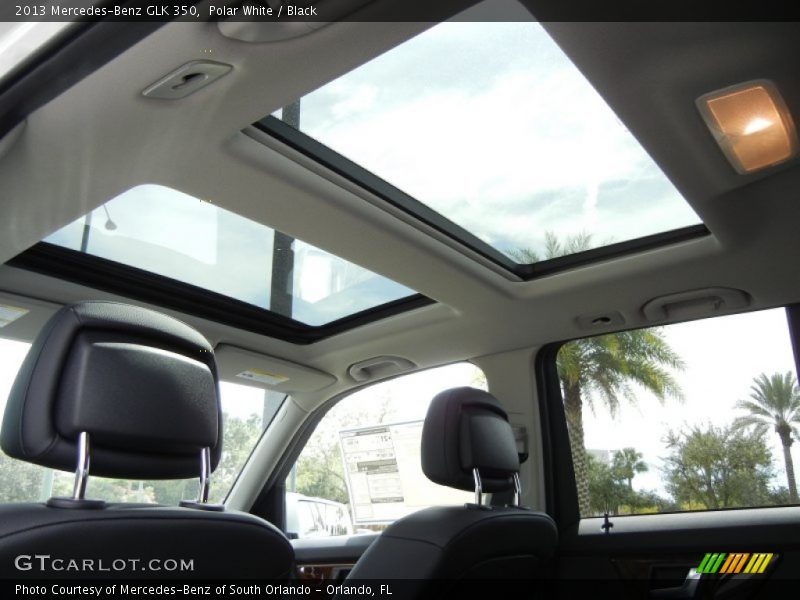 Polar White / Black 2013 Mercedes-Benz GLK 350