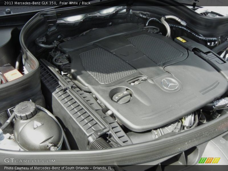 Polar White / Black 2013 Mercedes-Benz GLK 350