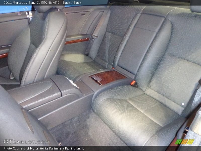Black / Black 2011 Mercedes-Benz CL 550 4MATIC