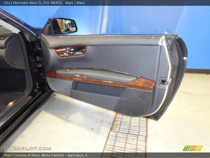Black / Black 2011 Mercedes-Benz CL 550 4MATIC
