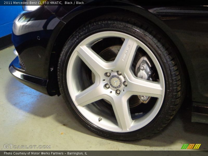 Black / Black 2011 Mercedes-Benz CL 550 4MATIC