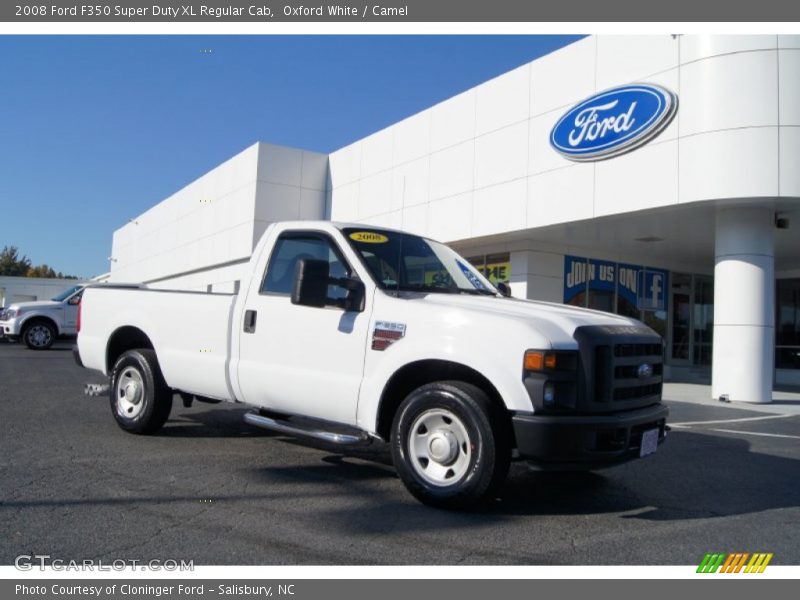 Front 3/4 View of 2008 F350 Super Duty XL Regular Cab