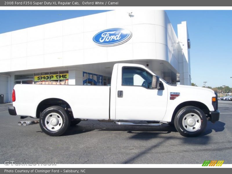  2008 F350 Super Duty XL Regular Cab Oxford White