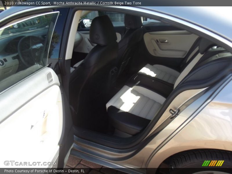 Mocha Anthracite Metallic / Cornsilk Beige Two Tone 2010 Volkswagen CC Sport