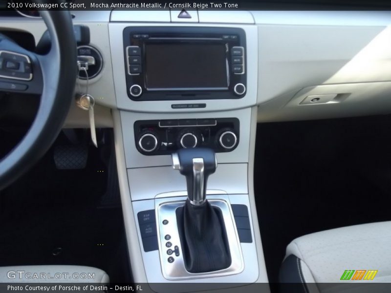 Mocha Anthracite Metallic / Cornsilk Beige Two Tone 2010 Volkswagen CC Sport