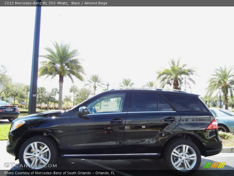 Black / Almond Beige 2013 Mercedes-Benz ML 350 4Matic
