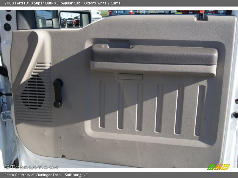Oxford White / Camel 2008 Ford F350 Super Duty XL Regular Cab