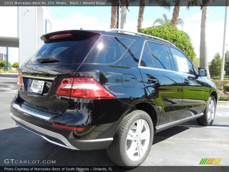 Black / Almond Beige 2013 Mercedes-Benz ML 350 4Matic