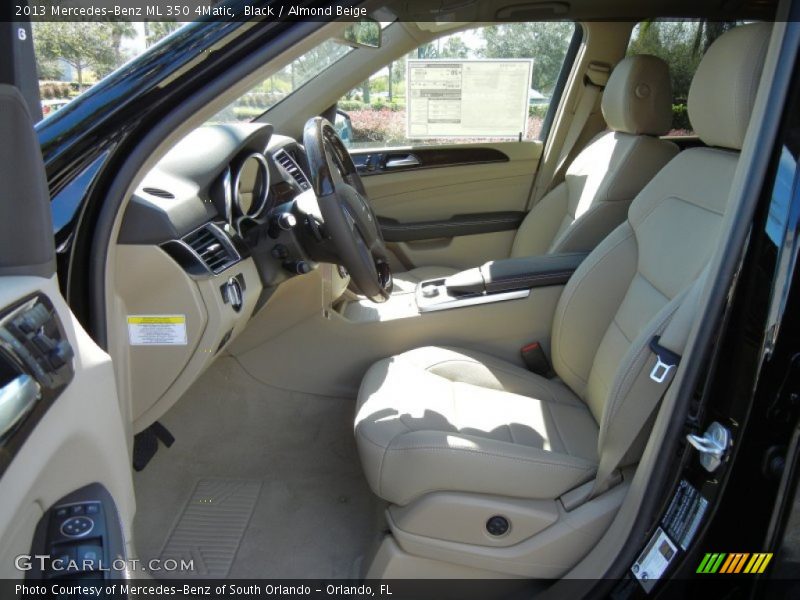 Black / Almond Beige 2013 Mercedes-Benz ML 350 4Matic