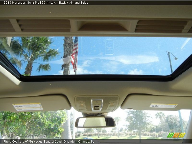 Black / Almond Beige 2013 Mercedes-Benz ML 350 4Matic