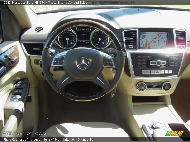 Black / Almond Beige 2013 Mercedes-Benz ML 350 4Matic