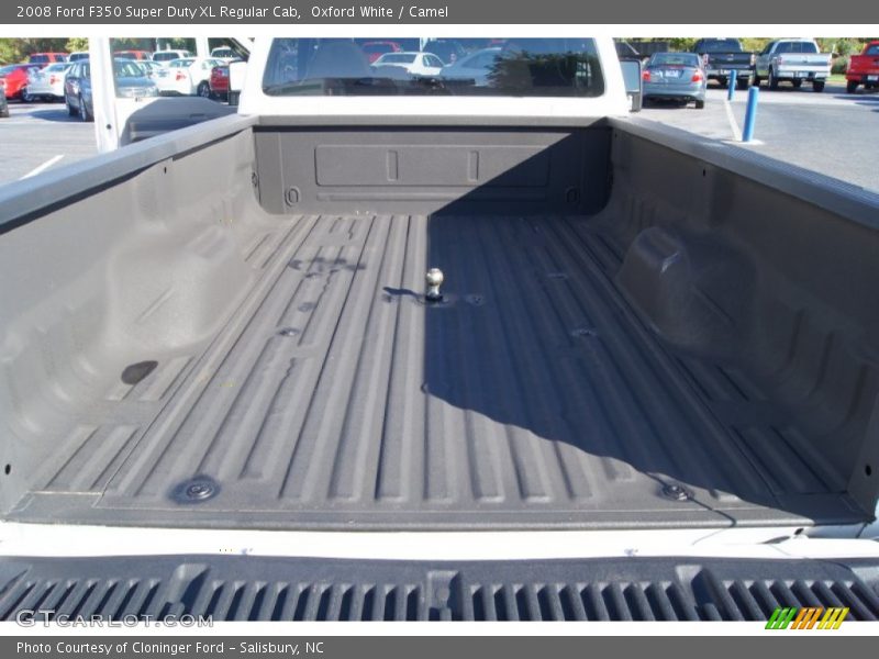 Oxford White / Camel 2008 Ford F350 Super Duty XL Regular Cab