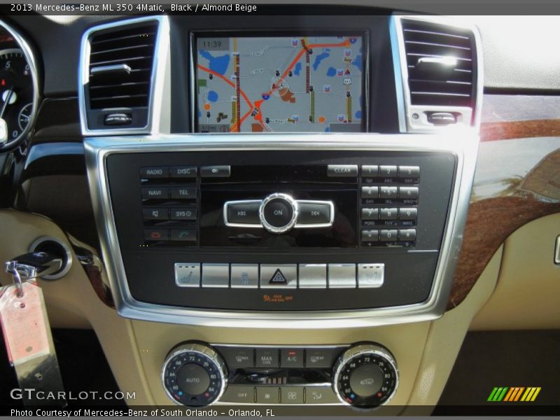 Black / Almond Beige 2013 Mercedes-Benz ML 350 4Matic