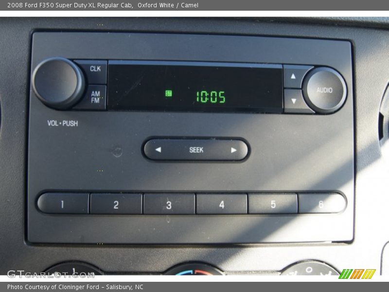 Audio System of 2008 F350 Super Duty XL Regular Cab
