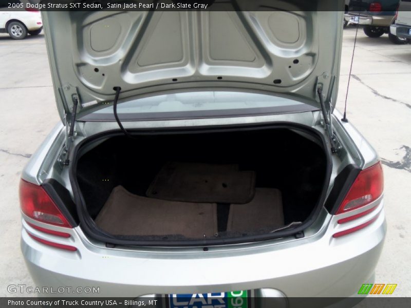 Satin Jade Pearl / Dark Slate Gray 2005 Dodge Stratus SXT Sedan