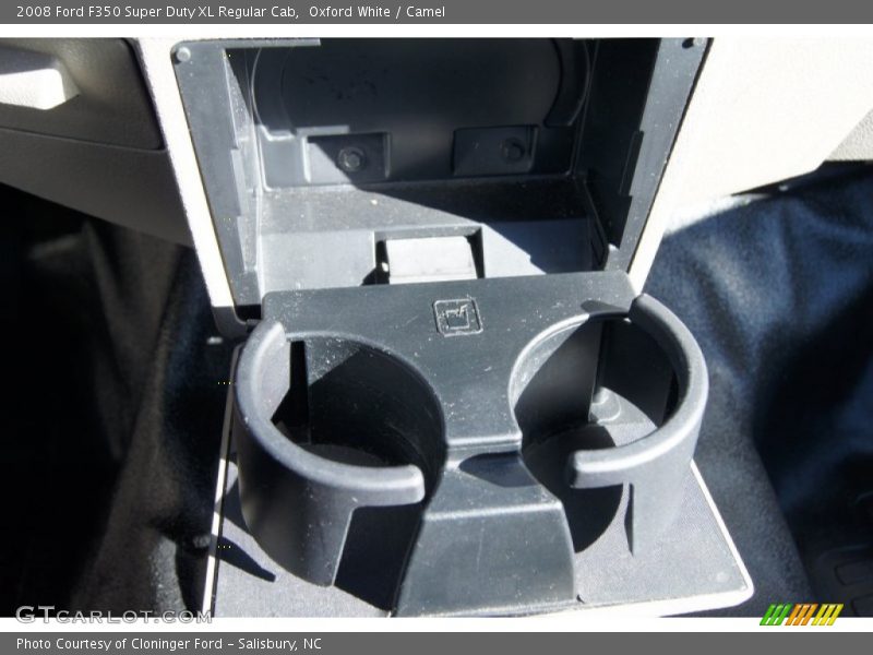 Oxford White / Camel 2008 Ford F350 Super Duty XL Regular Cab
