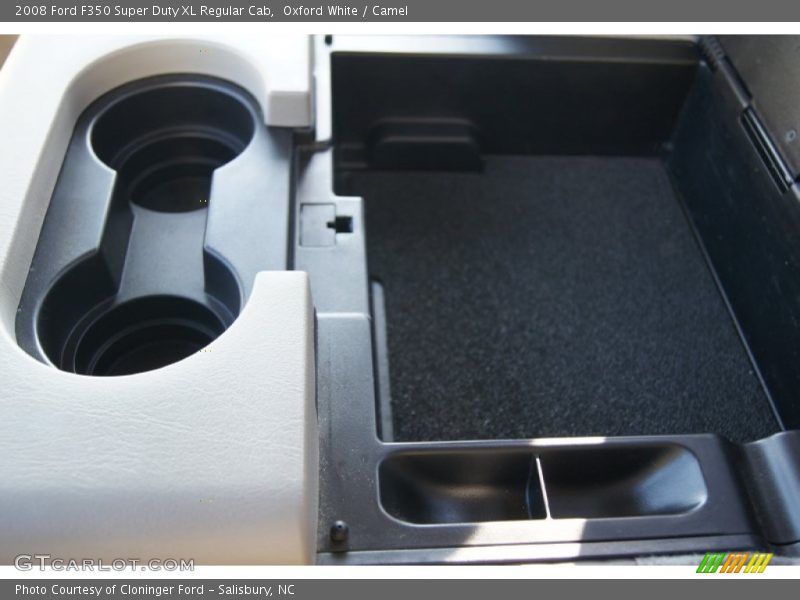 Oxford White / Camel 2008 Ford F350 Super Duty XL Regular Cab