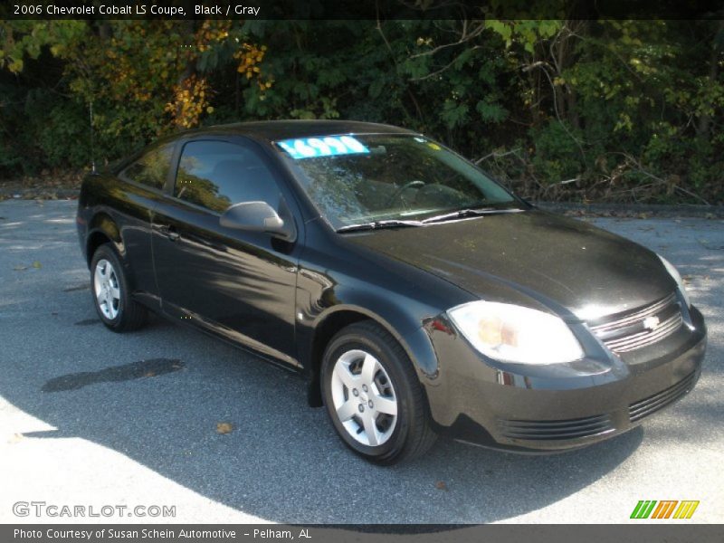 Black / Gray 2006 Chevrolet Cobalt LS Coupe