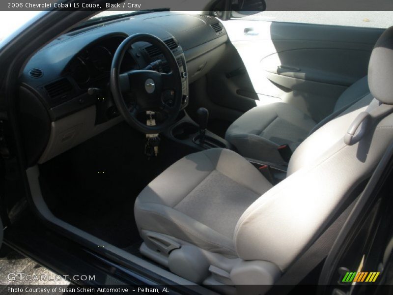 Black / Gray 2006 Chevrolet Cobalt LS Coupe
