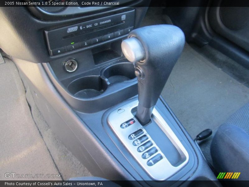 Code Red / Charcoal 2005 Nissan Sentra 1.8 S Special Edition