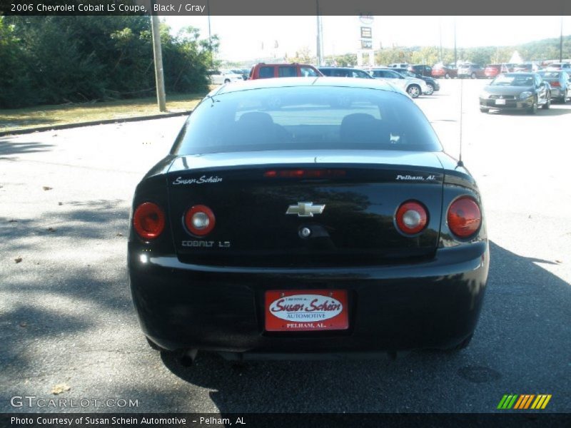 Black / Gray 2006 Chevrolet Cobalt LS Coupe