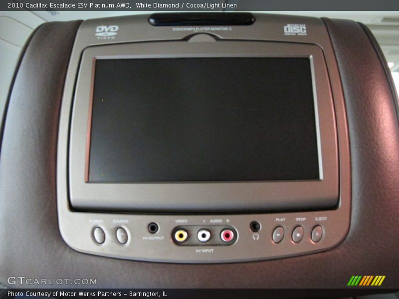 Rear DVD player - 2010 Cadillac Escalade ESV Platinum AWD