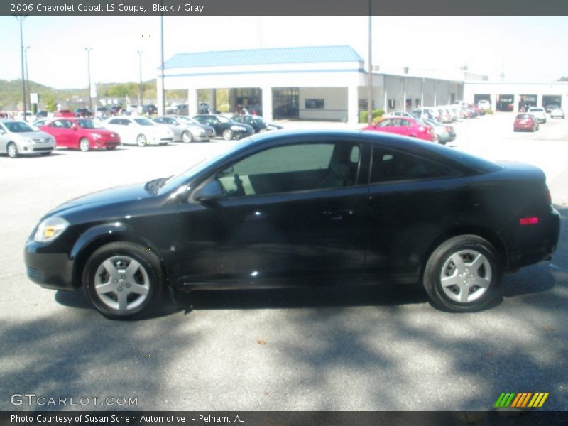 Black / Gray 2006 Chevrolet Cobalt LS Coupe