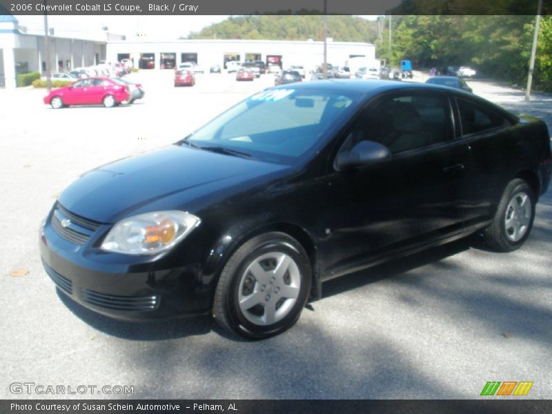Black / Gray 2006 Chevrolet Cobalt LS Coupe
