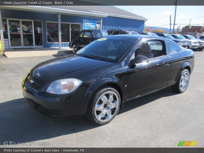 Black / Gray 2006 Chevrolet Cobalt LS Coupe
