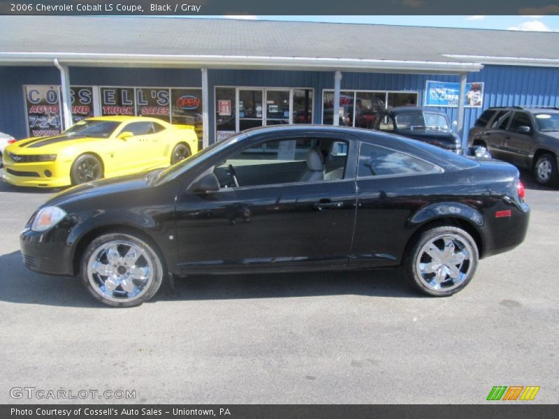 Black / Gray 2006 Chevrolet Cobalt LS Coupe