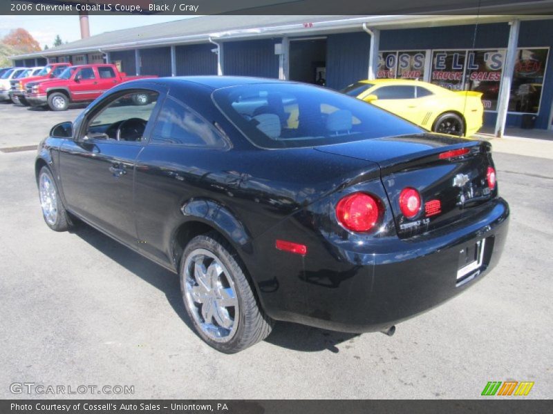 Black / Gray 2006 Chevrolet Cobalt LS Coupe