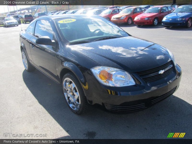 Black / Gray 2006 Chevrolet Cobalt LS Coupe