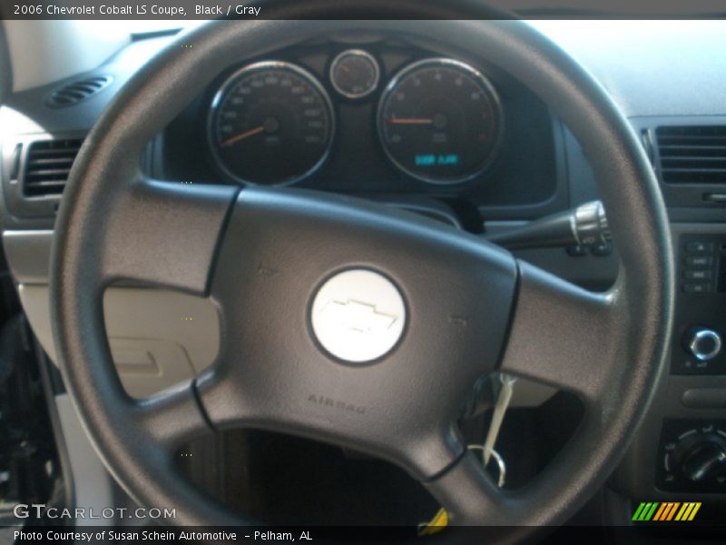 Black / Gray 2006 Chevrolet Cobalt LS Coupe